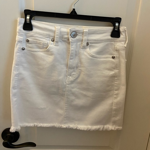 American Eagle Outfitters Dresses & Skirts - NWOT american eagle white jean skirt